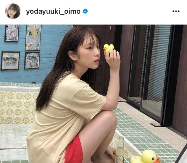  ※与田祐希オフィシャルInstagram(yodayuuki_oimo)より