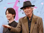 映画「春に散る」完成披露試写会より