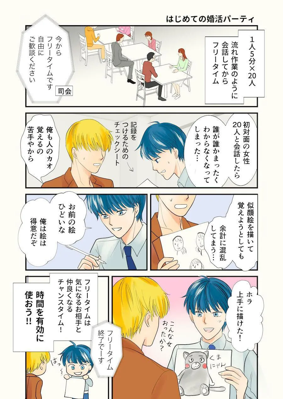 婚活男子の漫画(2/4)