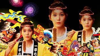 本田翼、新CMで“新しい祭り”を満喫「見応えのある面白いCMになってる」