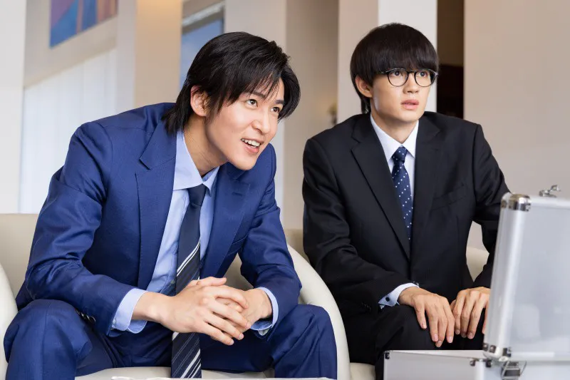 ついにハル(目黒蓮)とガク(佐野勇⽃)が「株式会社トリリオンゲーム」を起業！
