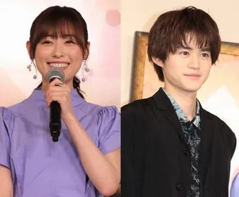 “めっちゃお似合い”福原遥と鈴鹿央士の楽しそうな2ショットに「かわいい」「素敵」の声<18/40~ふたりなら夢も恋も~>