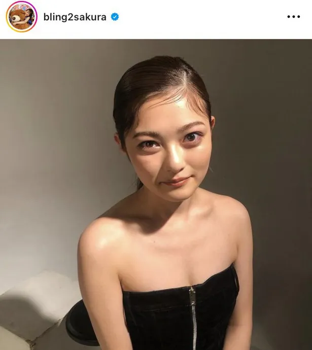 ※井上咲楽公式Instagram(bling2sakura)より