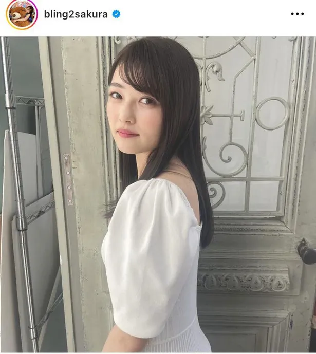 ※井上咲楽公式Instagram(bling2sakura)より