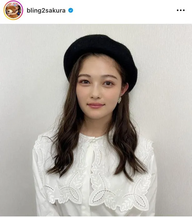 ※井上咲楽公式Instagram(bling2sakura)より