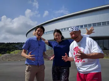 アニマル浜口＆京子親子が静岡・伊豆市で“気合い旅”!?