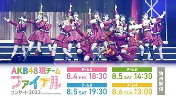 向井地美音「何度でも見返して」 AKB48“現チームファイナルコンサート”がHuluストアで独占生配信決定