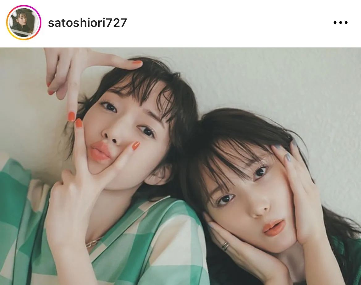 ※佐藤栞里公式Instagram(satoshiori727)より