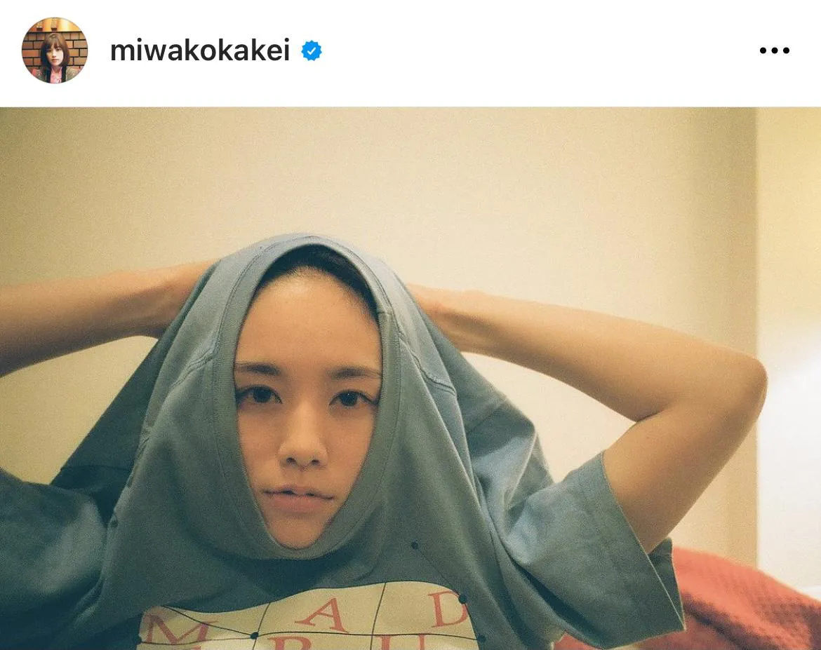 ※筧美和子オフィシャルInstagram(miwakokakei)より