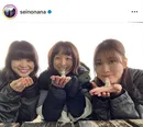  清野菜名、岸井ゆきの、生見愛瑠の仲睦まじげな3ショット