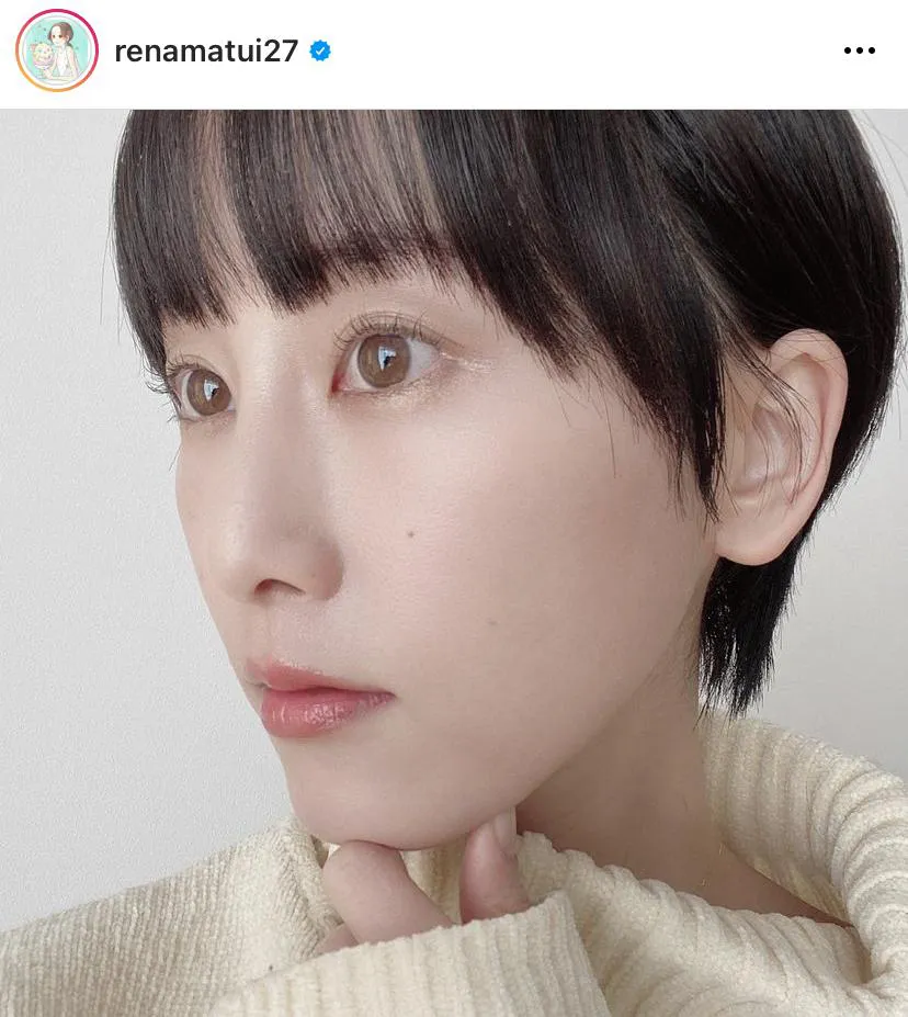 ※松井玲奈公式Instagram(renamatui27)より