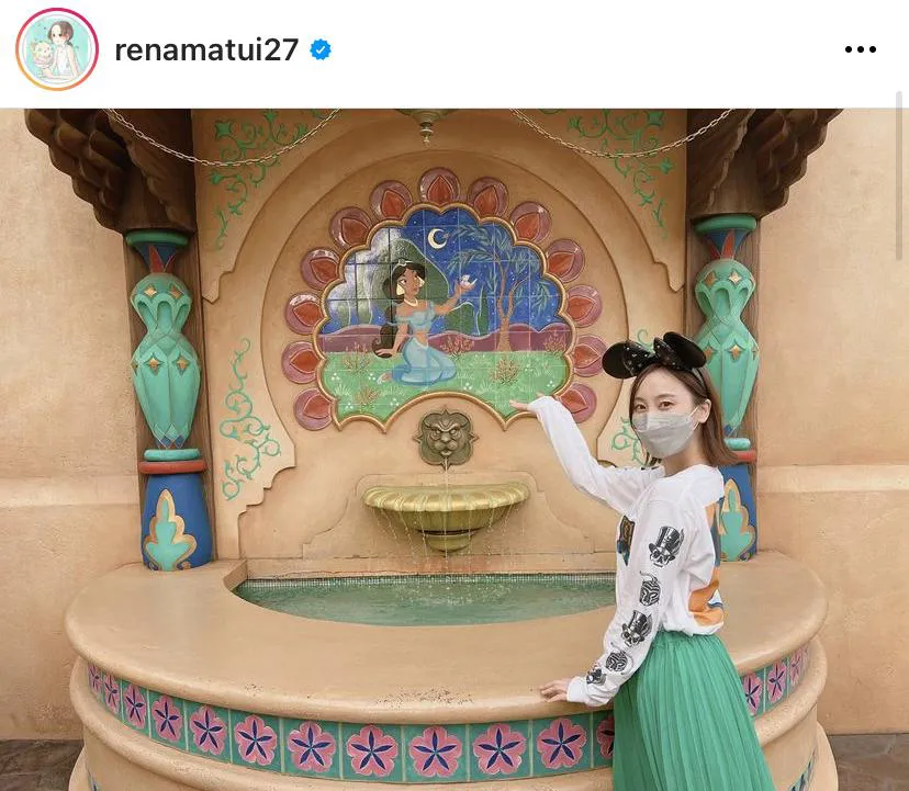 ※松井玲奈公式Instagram(renamatui27)より