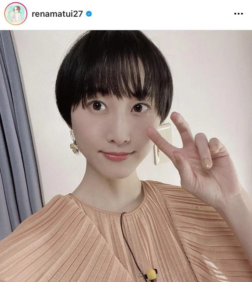 ※松井玲奈公式Instagram(renamatui27)より