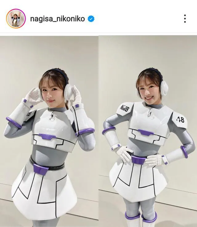 ※渋谷凪咲オフィシャルInstagram(nagisa_nikoniko)より