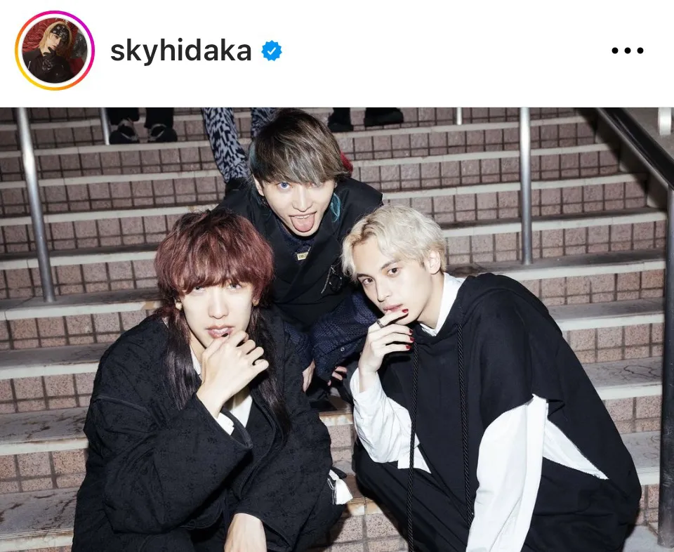 ※画像はSKY-HI Instagram (skyhidaka)より