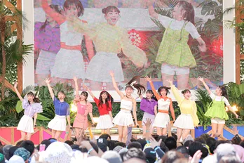 ハロプロ末っ子OCHA NORMA、メインステージで躍動「立ちたいと夢を持っていた」＜TIF＞