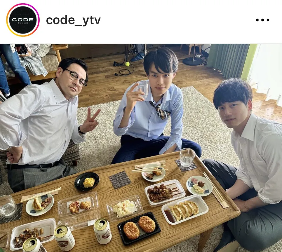 ※画像はドラマCODE―願いの代償―」の公式Instagram(code_ytv)より