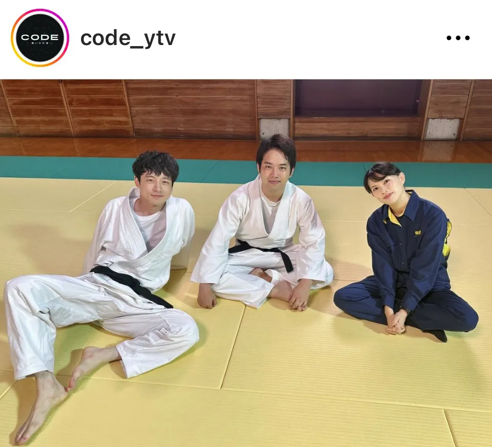 ※画像はドラマCODE―願いの代償―」の公式Instagram(code_ytv)より