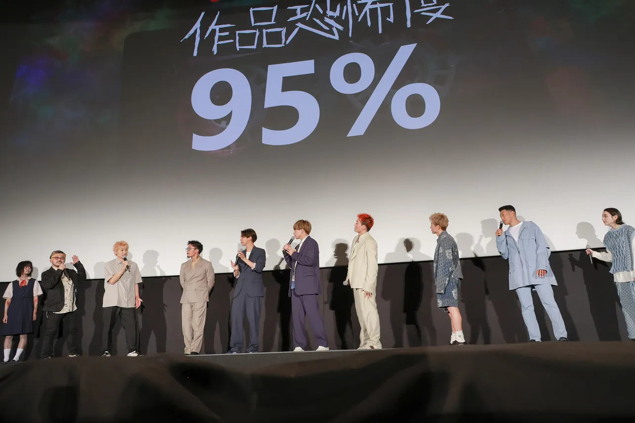 映画「ミンナのウタ」の公開前夜祭イベントより