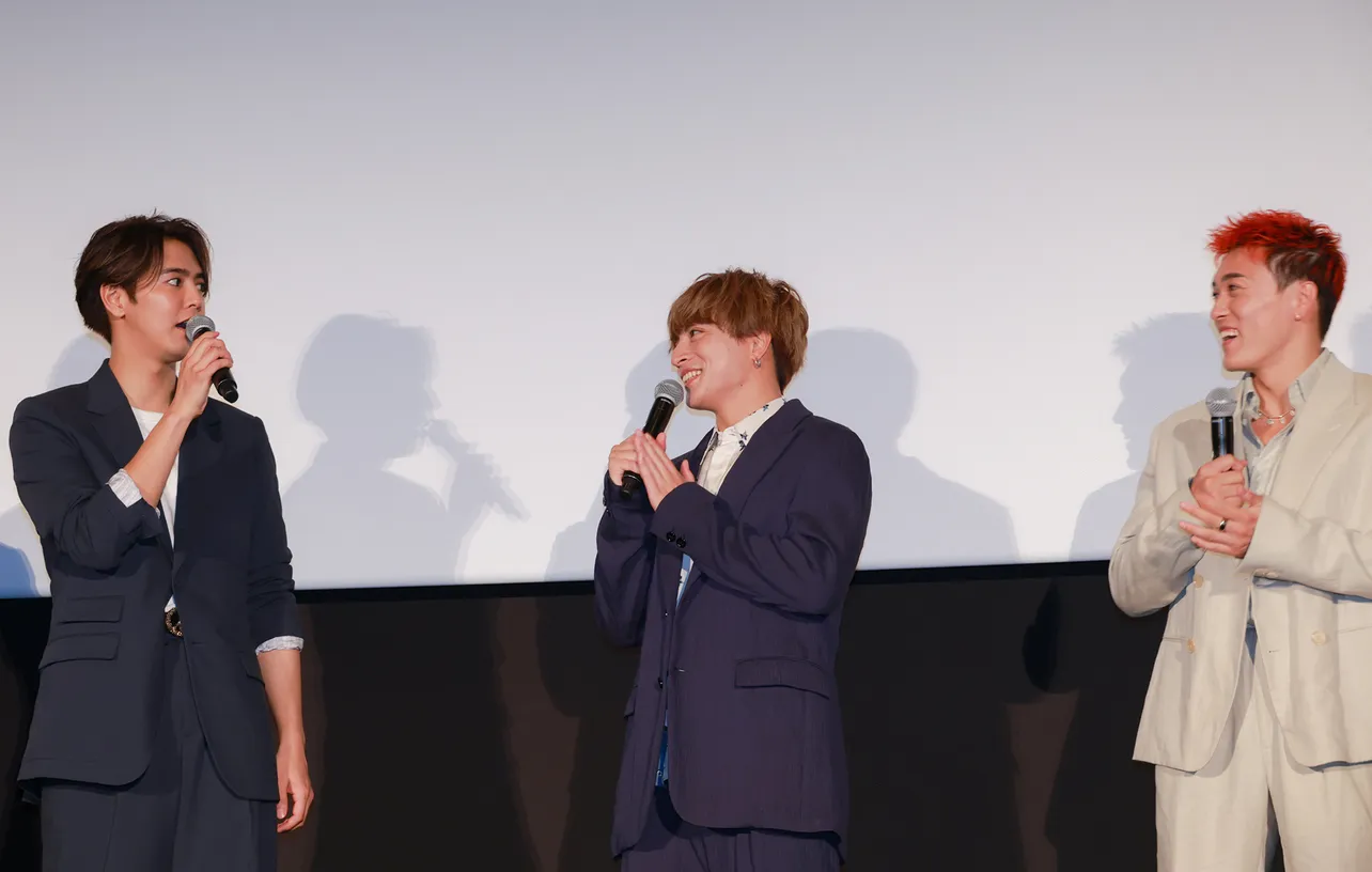 映画「ミンナのウタ」の公開前夜祭イベントより