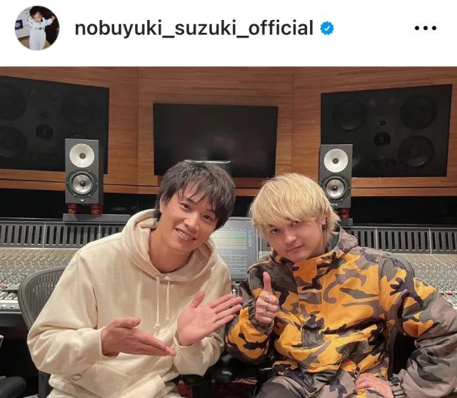 ※画像は鈴木伸之Instagram(nobuyuki_suzuki_official)より