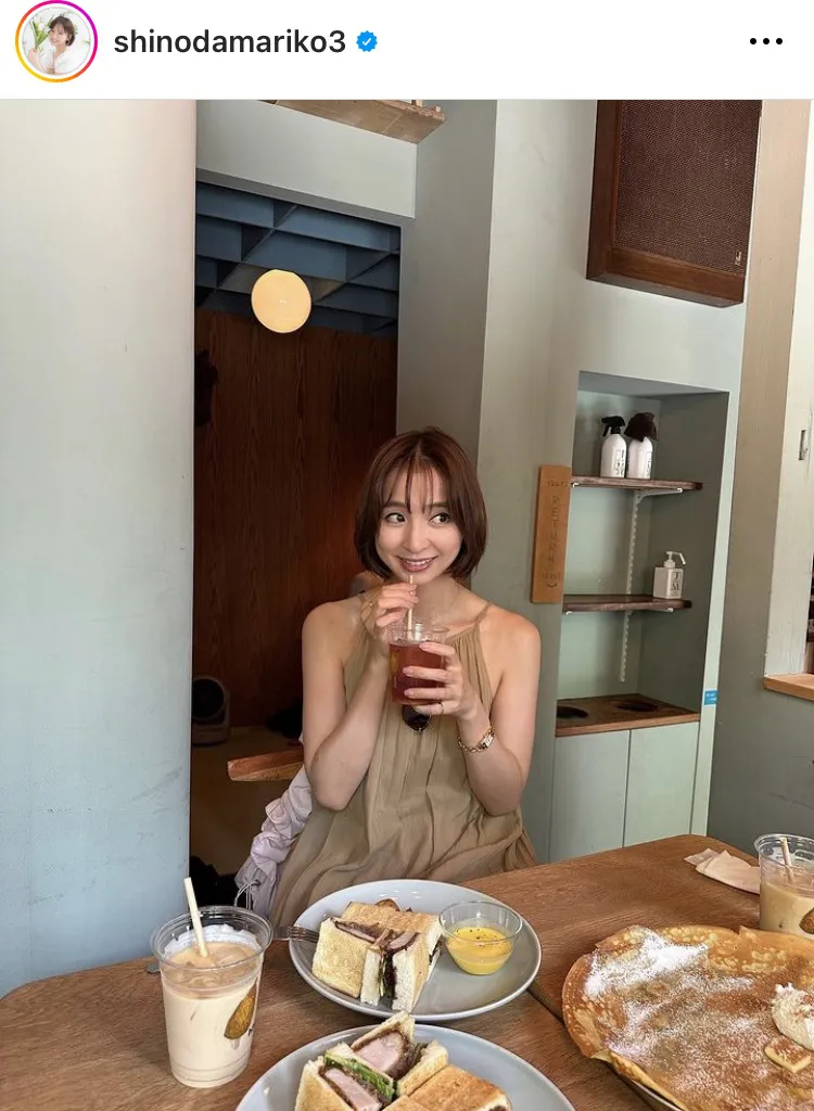 ※篠田麻里子オフィシャルInstagram(shinodamariko3)より