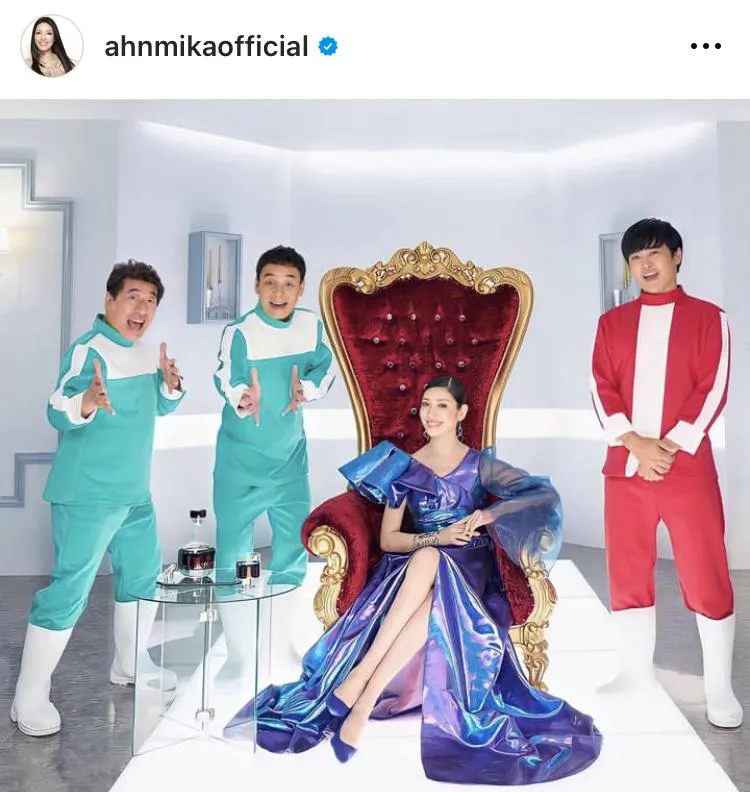  ※アンミカ公式Instagram(ahnmikaofficial)より