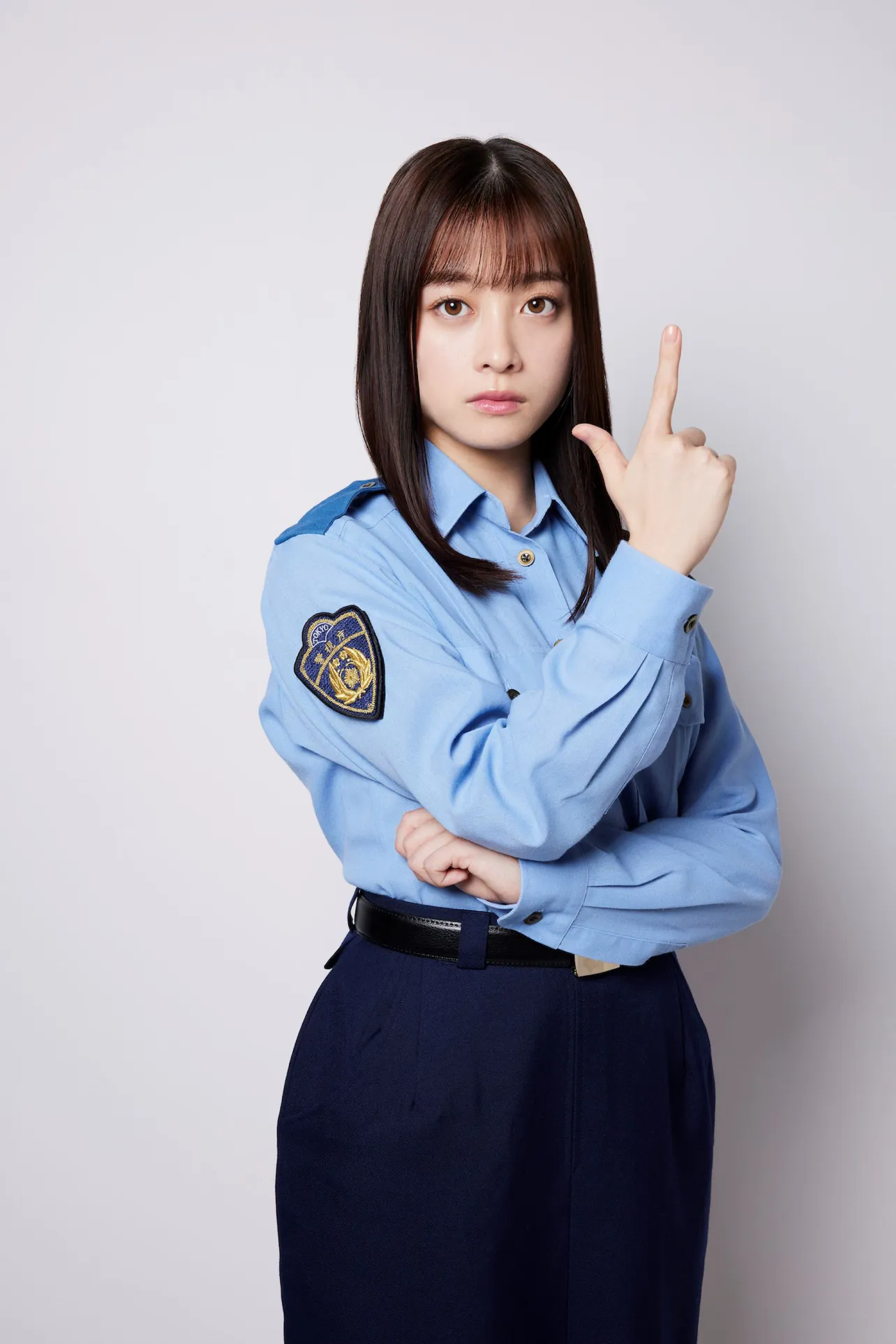  【写真】橋本環奈がフジテレビ系連続ドラマに初主演　警察の姿で凛々しい表情