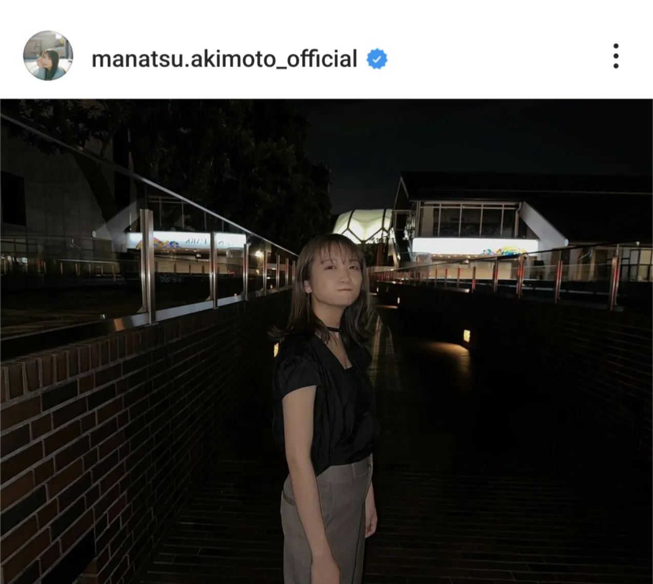 ※秋元真夏オフィシャルInstagram(manatsu.akimoto_official)より 