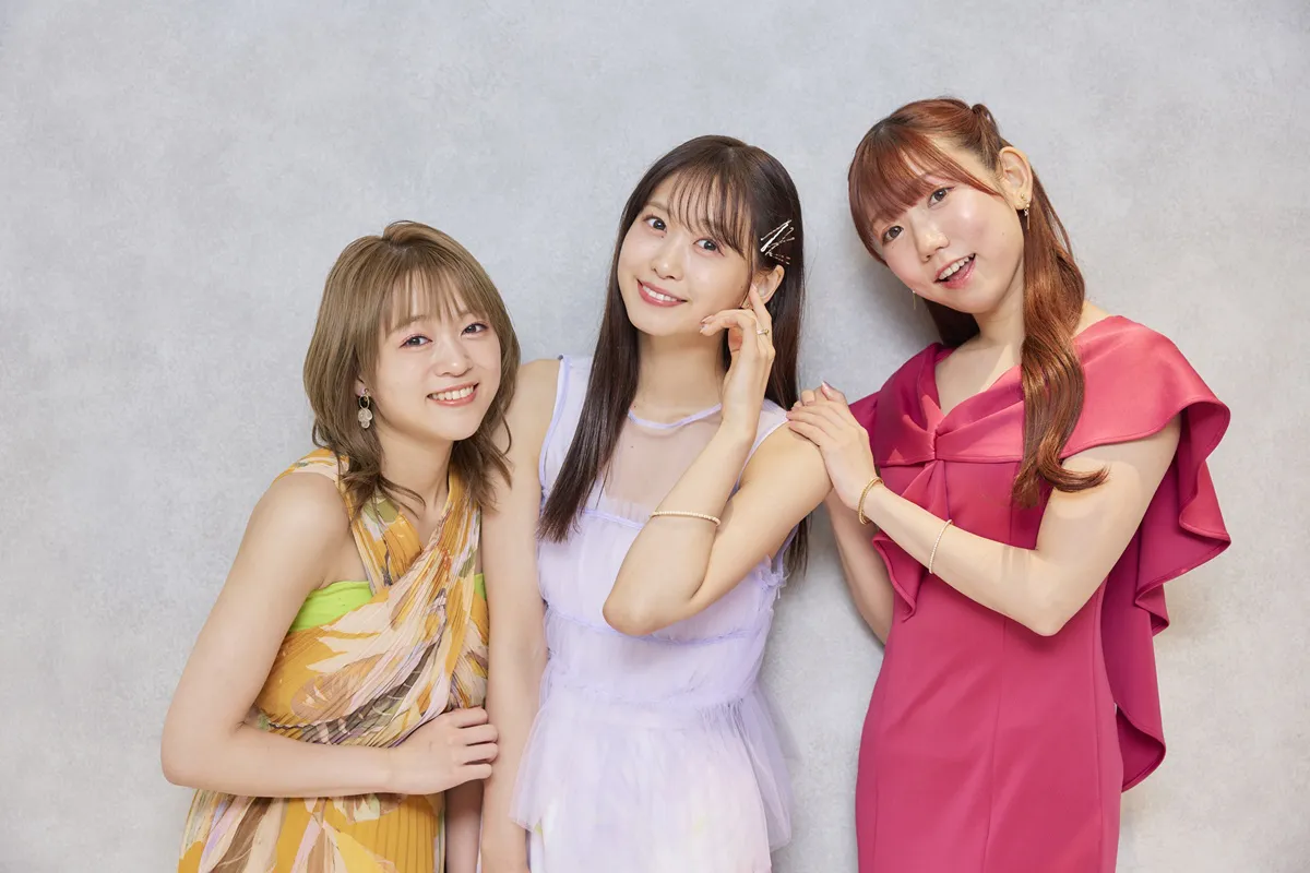 i☆Ris　（写真左から）若井友希、芹澤優、山北早紀が11枚目のシングルの挑戦について語った。