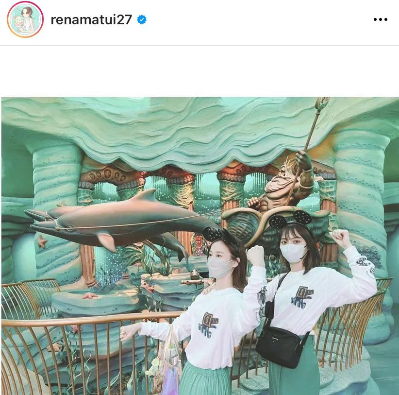 ※松井玲奈公式Instagram(renamatui27)より