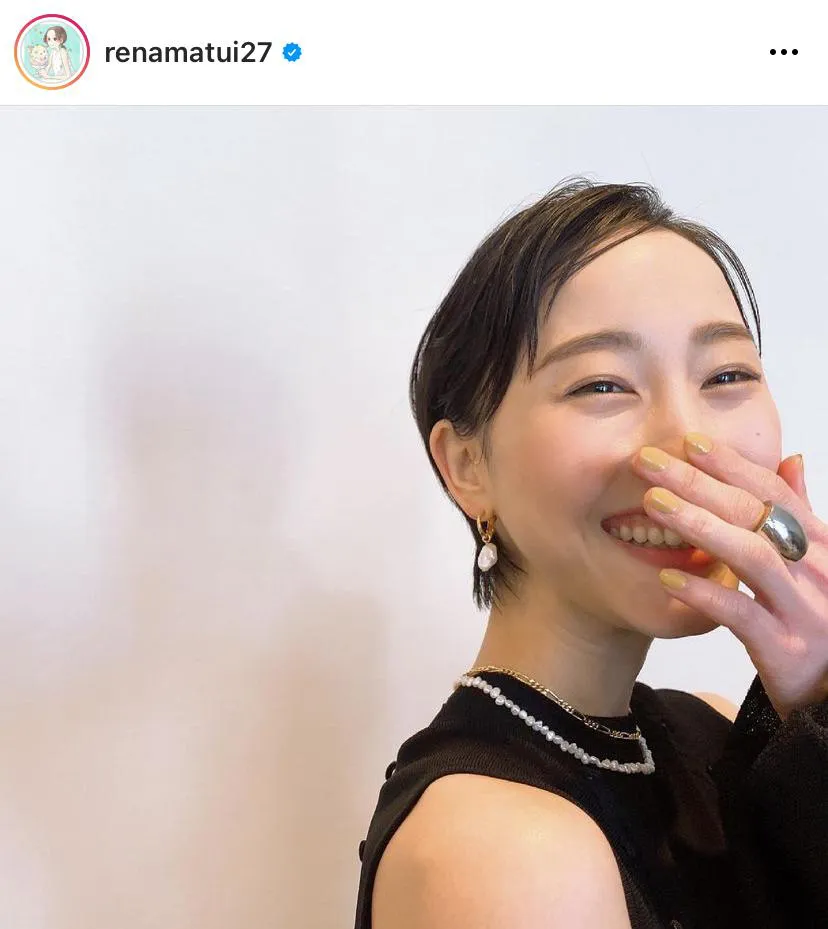 ※松井玲奈公式Instagram(renamatui27)より