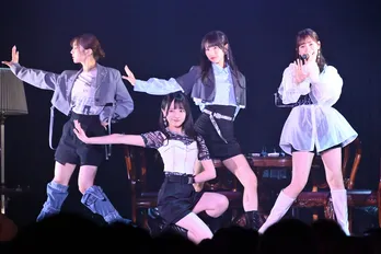 運上弘菜(HKT48)、石田千穂&中村舞(STU48)、山口綺羅(Girls2)がグループの枠を超えて“架空のアイドルに<IDOLS>