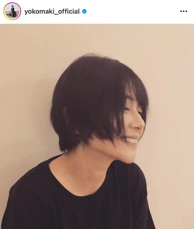 ※真木よう子オフィシャルInstagram(yokomaki_official)より