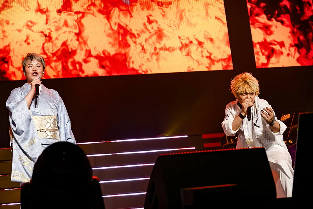 「Animelo Summer Live 2023 -AXEL-」day1より　11EndohMasaaki_ShimazuAya_1