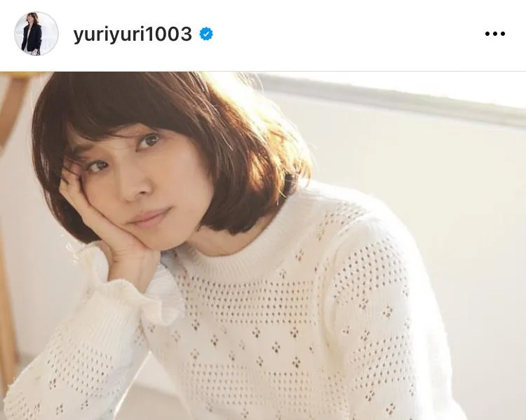 ※石田ゆり子公式Instagram(yuriyuri1003)より