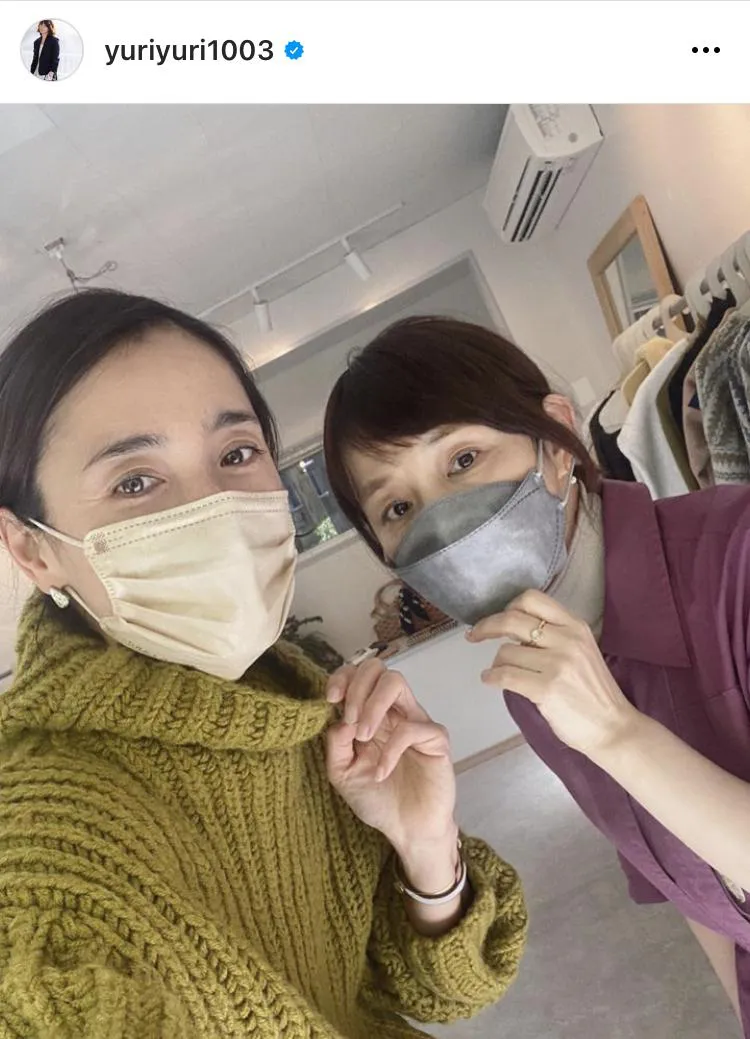 ※石田ゆり子公式Instagram(yuriyuri1003)より