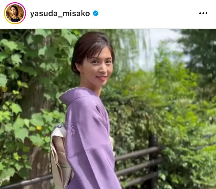 ※安田美沙子オフィシャルInstagram(yasuda_misako)より