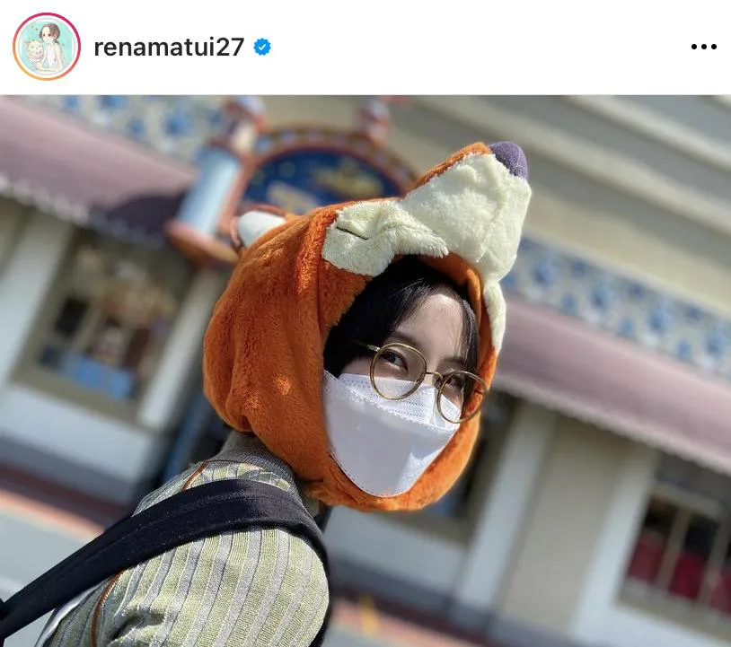 ※松井玲奈公式Instagram(renamatui27)より