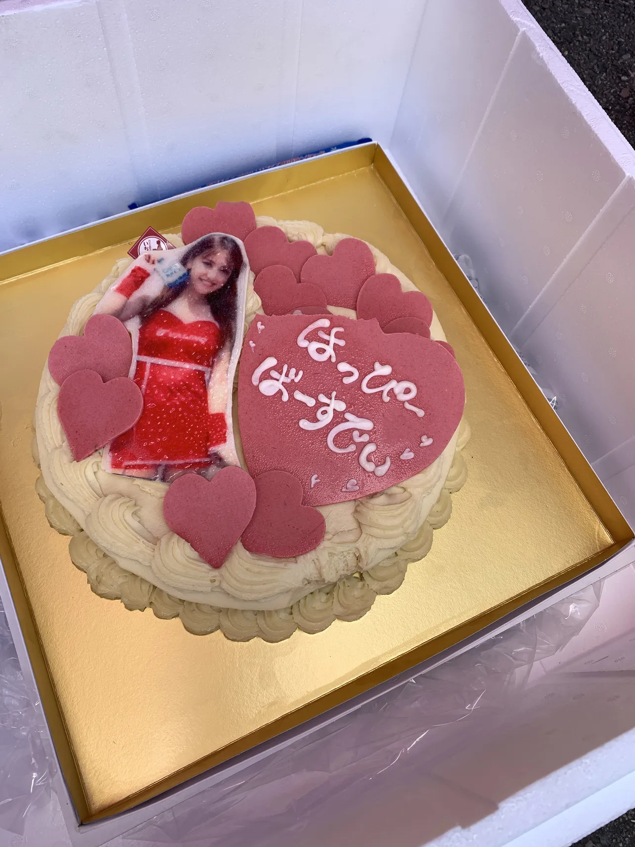  北川美麗の誕生日ケーキ
