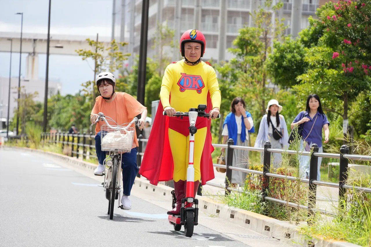 コント「電動キックボードマン」