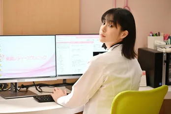 松本若菜、医師として親友・深田恭子“瞳子”に接するときのテンションを模索<18/40>