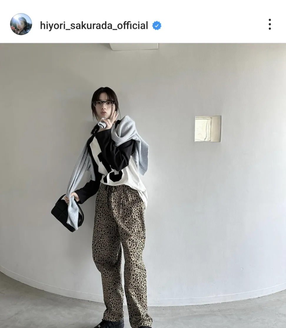 ※桜田ひよりオフィシャルInstagram(hiyori_sakurada_official)より