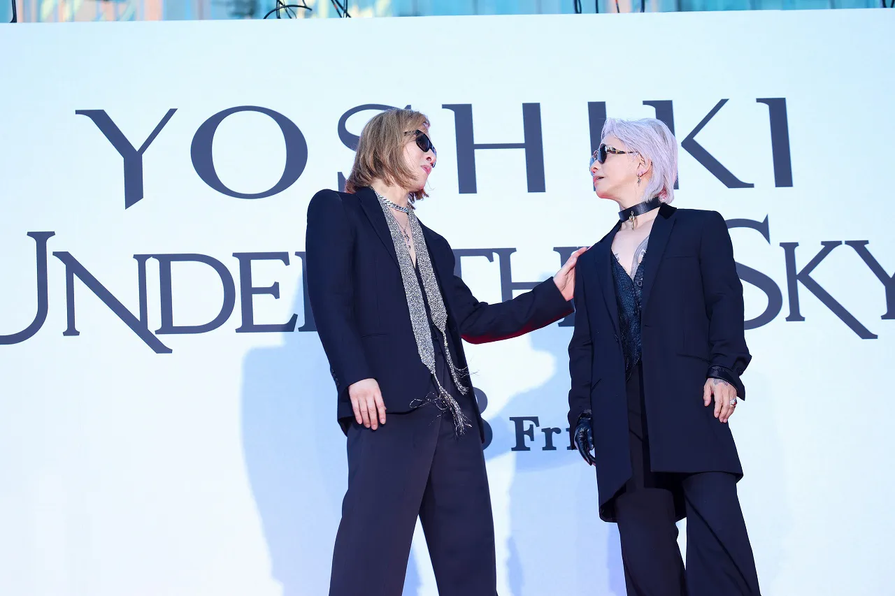 YOSHIKIとHYDE 