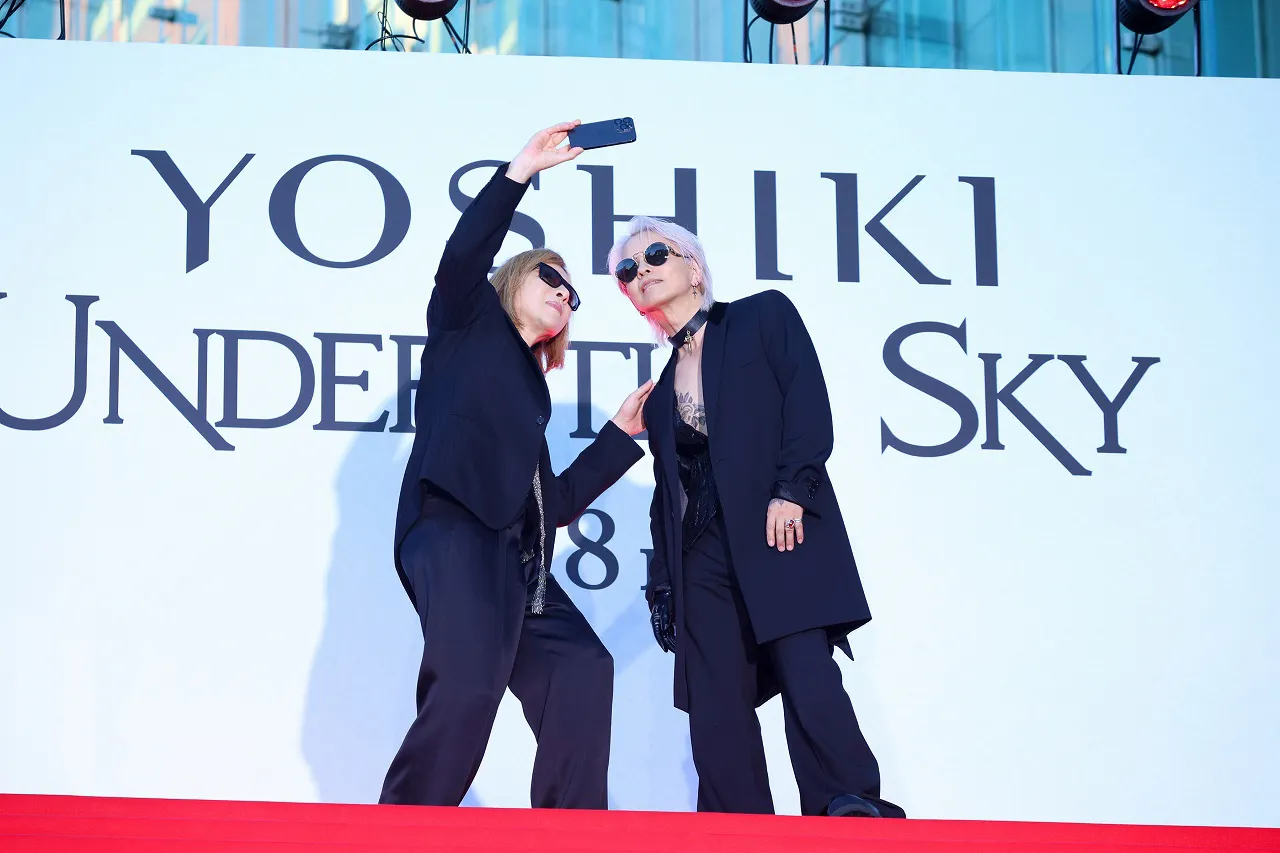 YOSHIKIとHYDE 