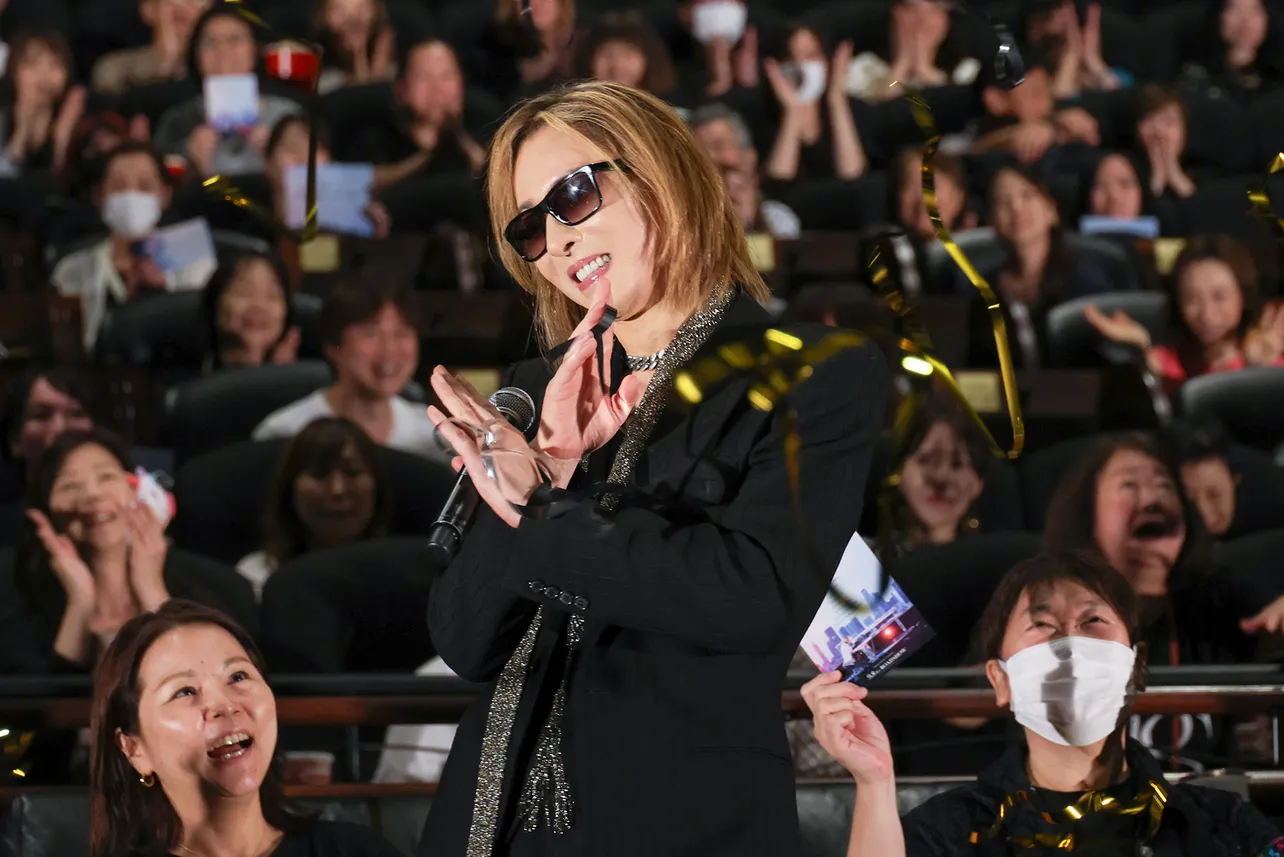 映画「YOSHIKI：UNDER THE SKY」ジャパンプレミアより