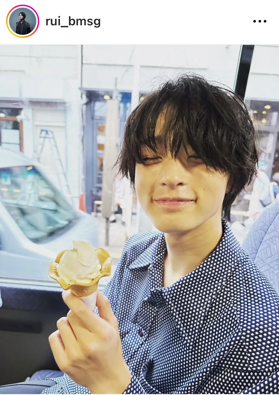 ※画像はRUI Instagram(rui_bmsg)より