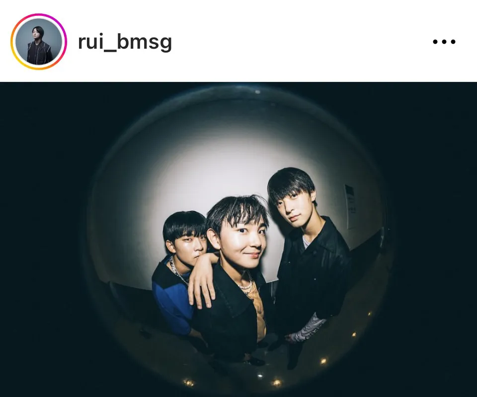 ※画像はRUI Instagram(rui_bmsg)より