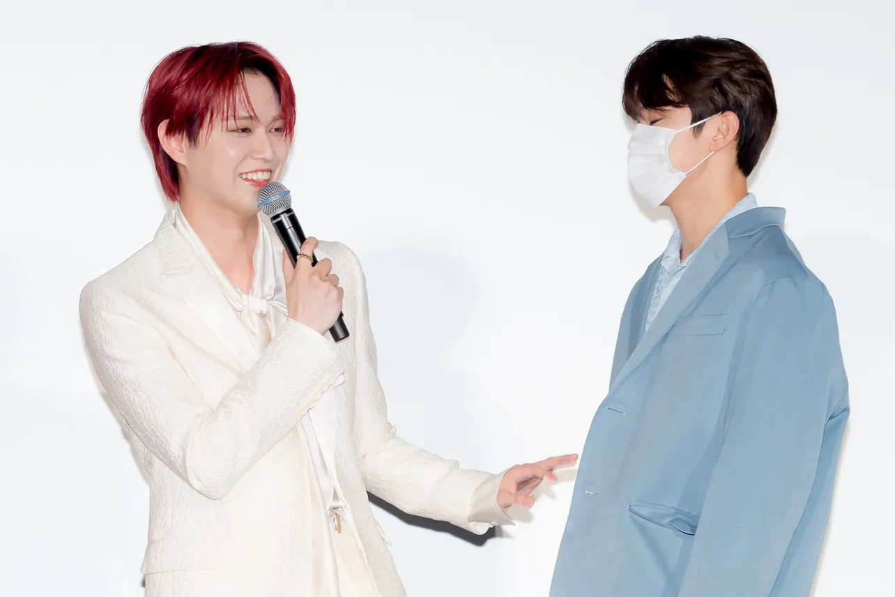 画像・写真 JO1白岩瑠姫＆河野純喜、劇中シーン再現で会場盛り上げる