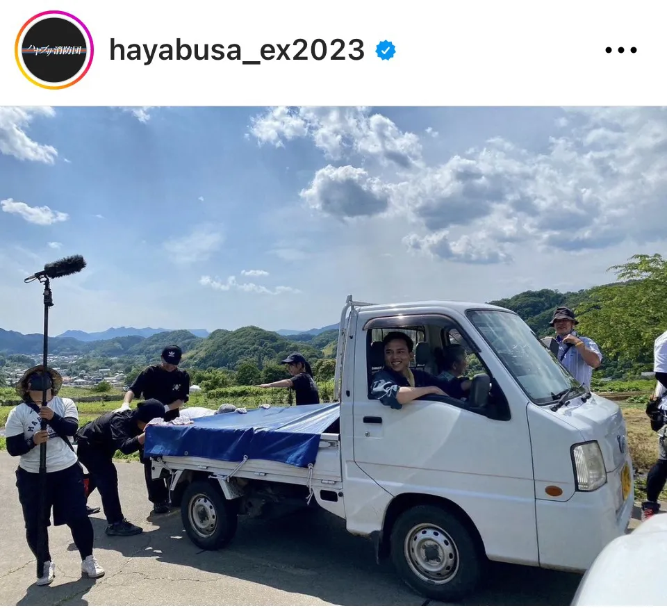 ※画像はドラマ「ハヤブサ消防団」公式Instagram(hayabusa_ex2023)より 